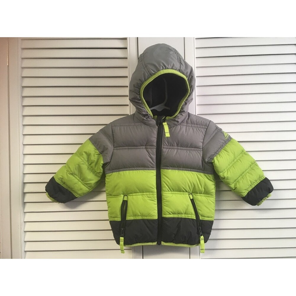 Snozu 18M down hooded puffer coat